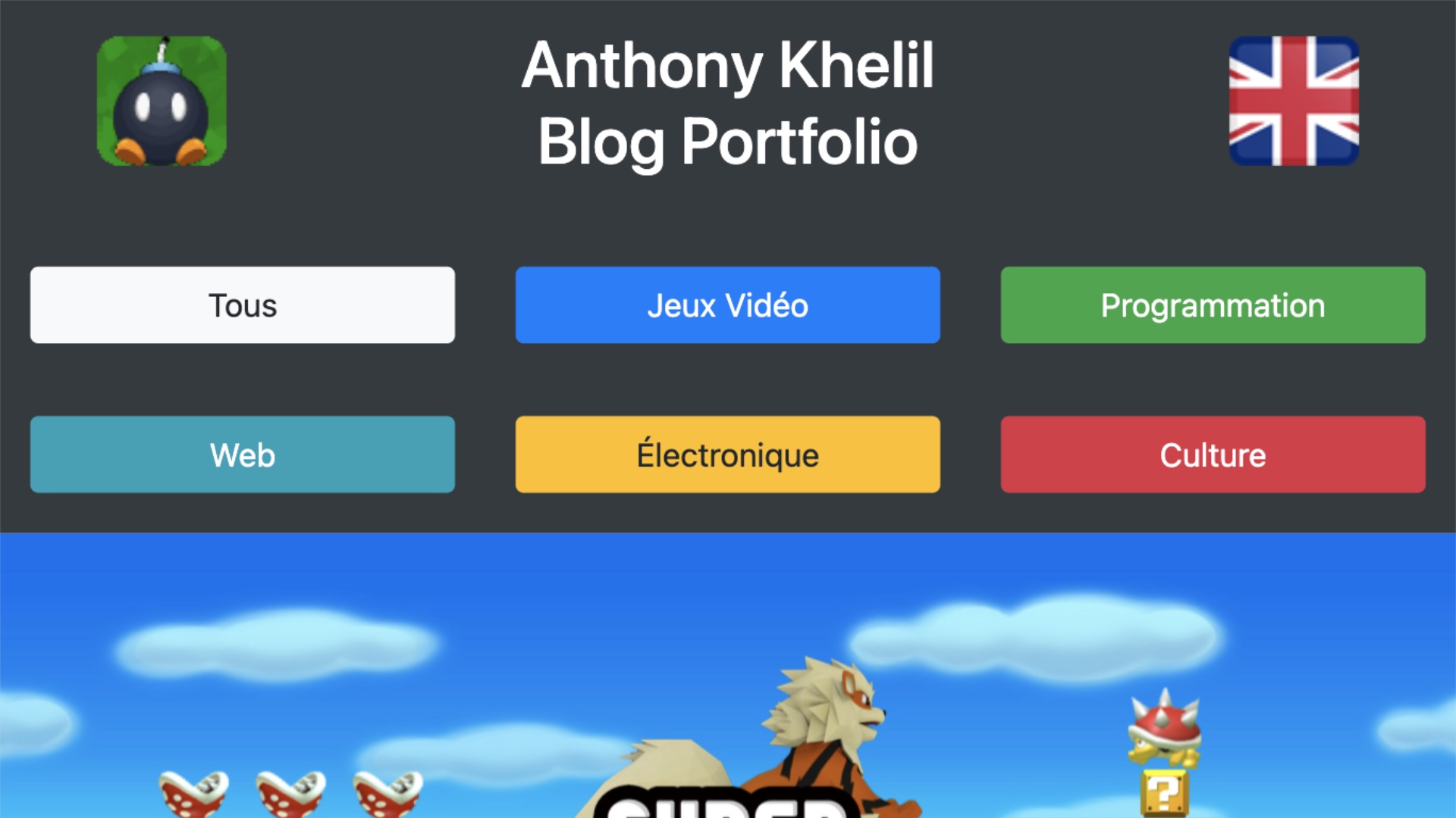 Anthony Khelil : Mon Premier Blog